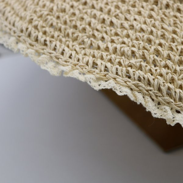 Palarie de dama model nou cu bor si dantela