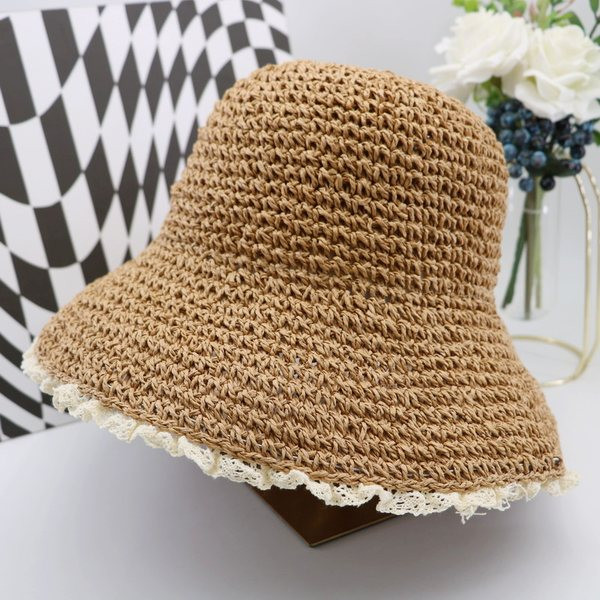 Palarie de dama model nou cu bor si dantela