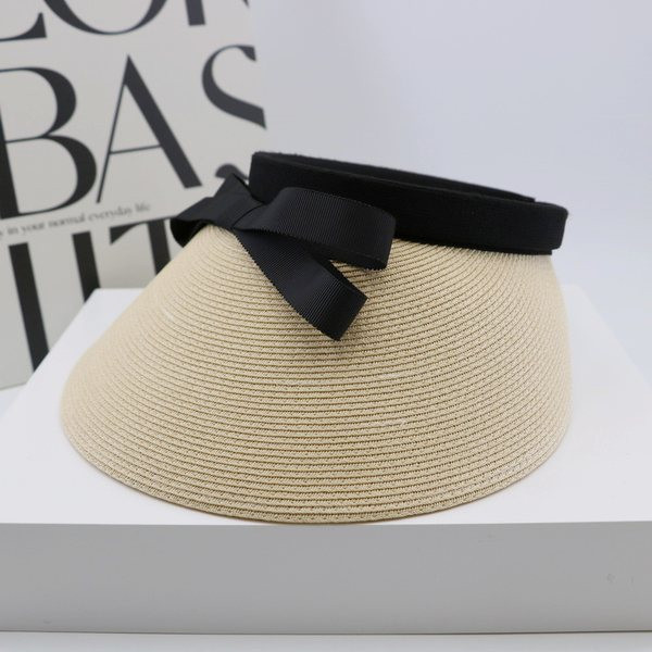 Slamnati vizir s vrpcom