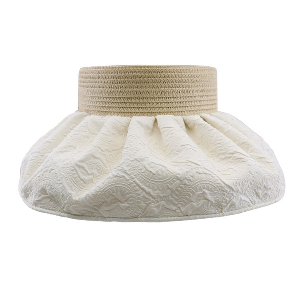 Γυναικείο καπέλο με φαρδύ γείσο - τρία χρώματα