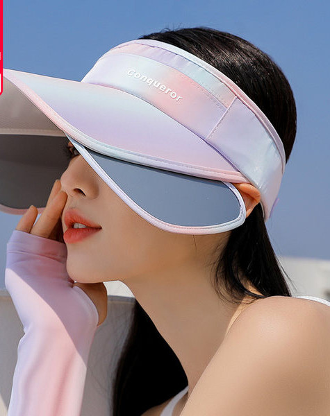 Ljetni vizir s UV zaštitom za žene