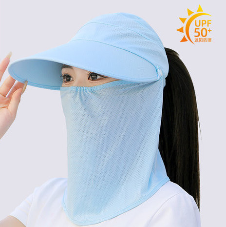 Ženska kapa - sa šilterom i maskom za lice i nos