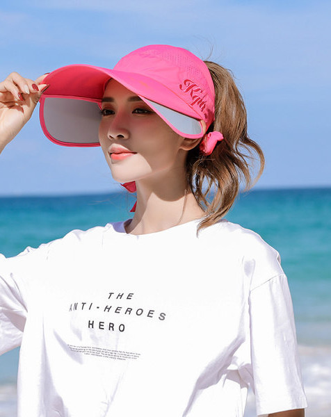 Ženski šešir - s velikim obodom za zaštitu lica