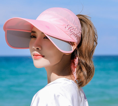 Ženski šešir - s velikim obodom za zaštitu lica