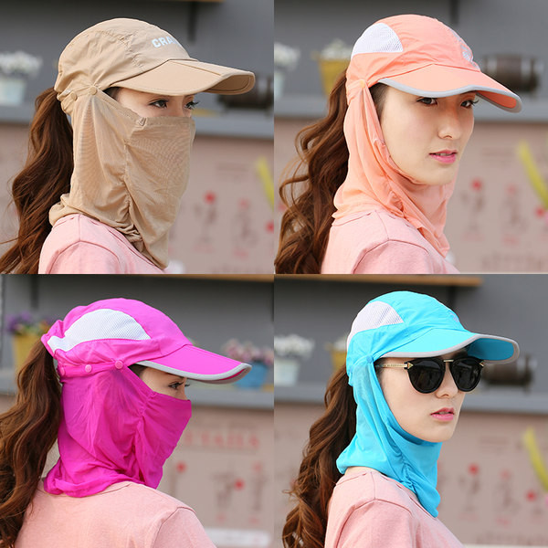 Ženska kapa - sa zaštitnom maskom za lice