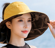 Γυναικείο καπέλο - με μεγάλο γείσο