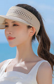 Γυναικείο καλοκαιρινό καπέλο - με γείσο