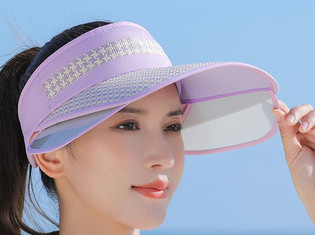 Γυναικείο καλοκαιρινό καπέλο - με γείσο