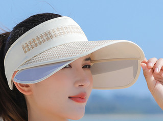 Γυναικείο καλοκαιρινό καπέλο - με γείσο