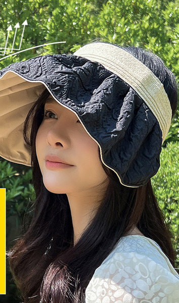 Ženski šešir za sunce - s velikim obodom