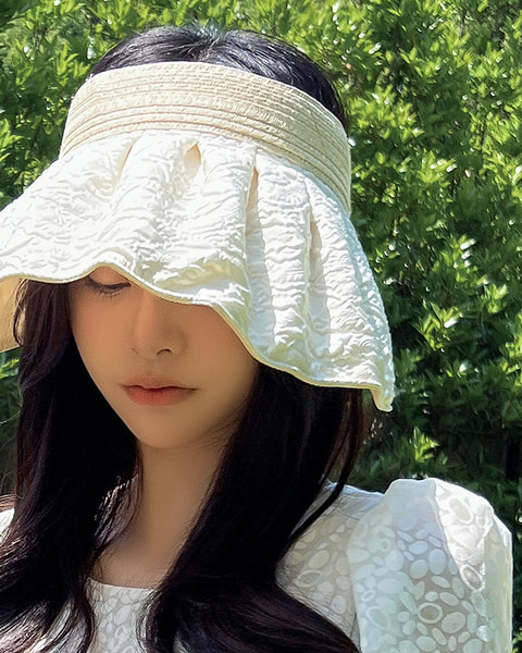 Ženski šešir za sunce - s velikim obodom