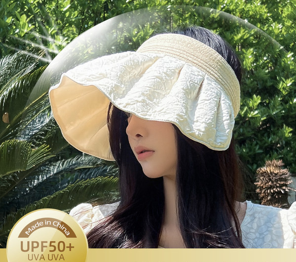 Ženski šešir za sunce - s velikim obodom
