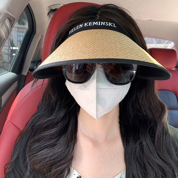 Ženski šešir za sunce - slamnati