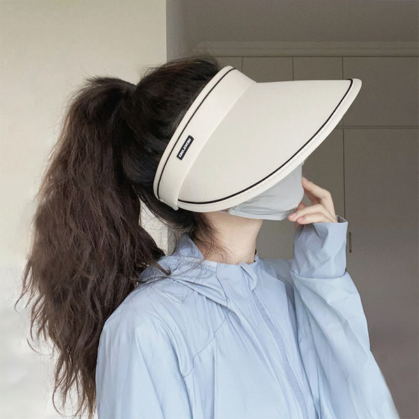 Ženski šešir - s velikim obodom koji pokriva lice