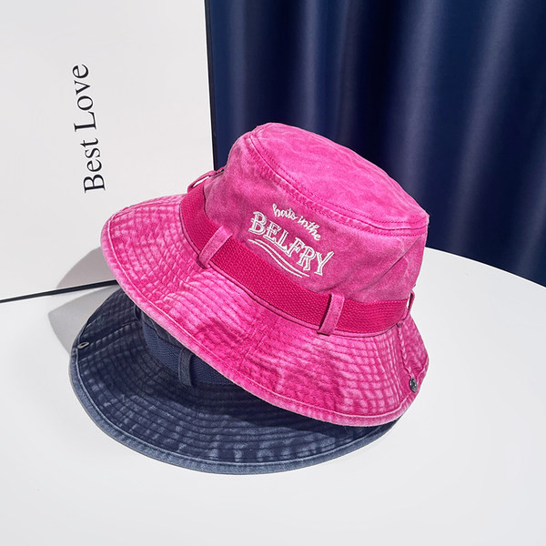 Νέο μοντέλο καλοκαιρινό καπέλο με κέντημα - ρετρό στυλ