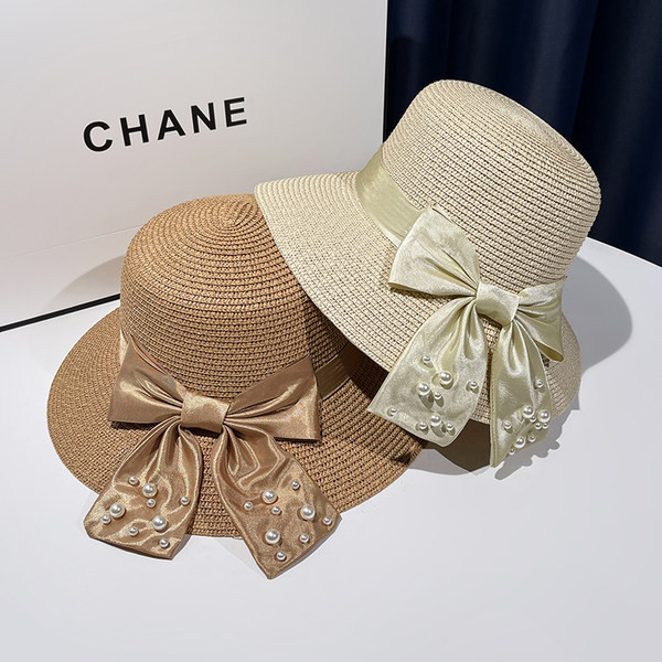 Ženski šešir - slamnati sa trakom