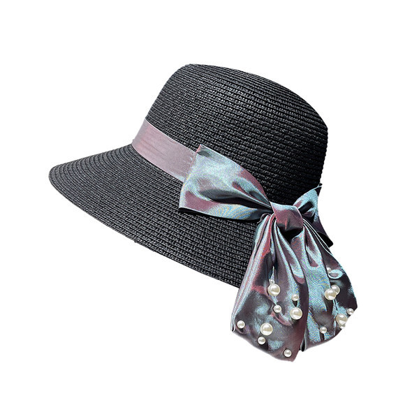 Ženski šešir - slamnati sa trakom