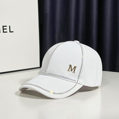 Γυναικείο καπέλο - με γείσο και πέτρες