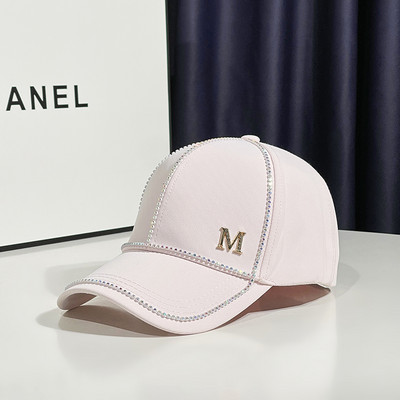 Γυναικείο καπέλο - με γείσο και πέτρες