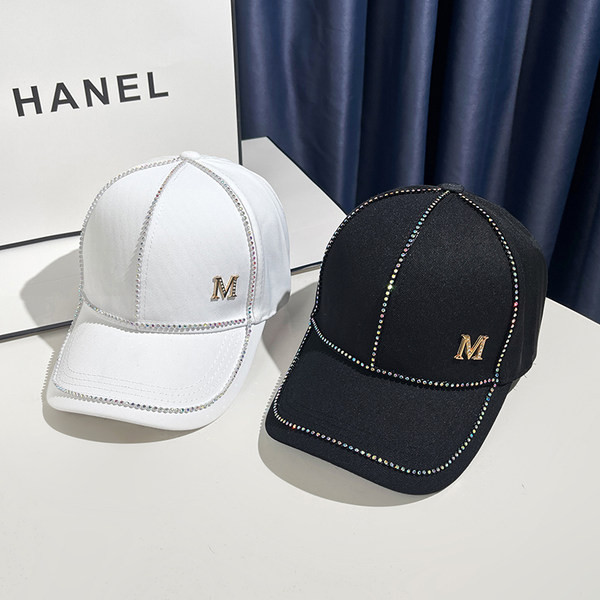 Γυναικείο καπέλο - με γείσο και πέτρες