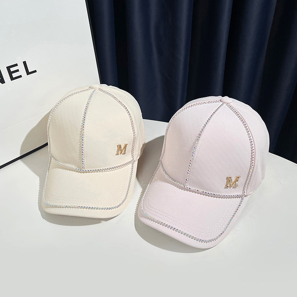 Γυναικείο καπέλο - με γείσο και πέτρες