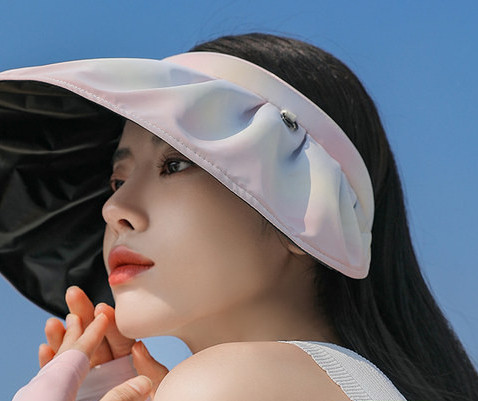 Ljetni vizir širokog oboda za žene