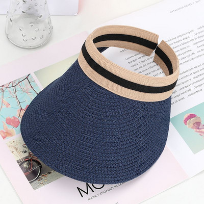 Καλοκαιρινό ψάθινο καπέλο με προστασία UV