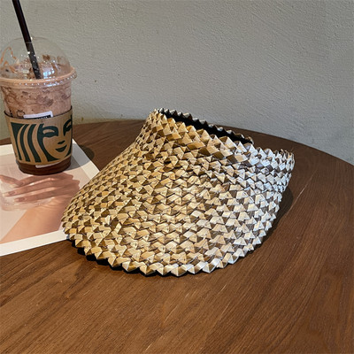 Καλοκαιρινό ψάθινο καπέλο με προστασία UV