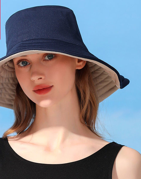 Ženski šešir za sunce s dva lica