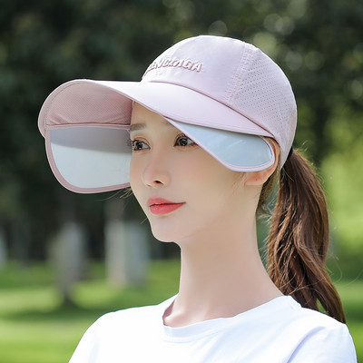 Γυναικείο καπέλο μπέιζμπολ με διπλό γείσο