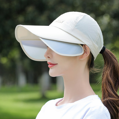 Γυναικείο καπέλο μπέιζμπολ με διπλό γείσο