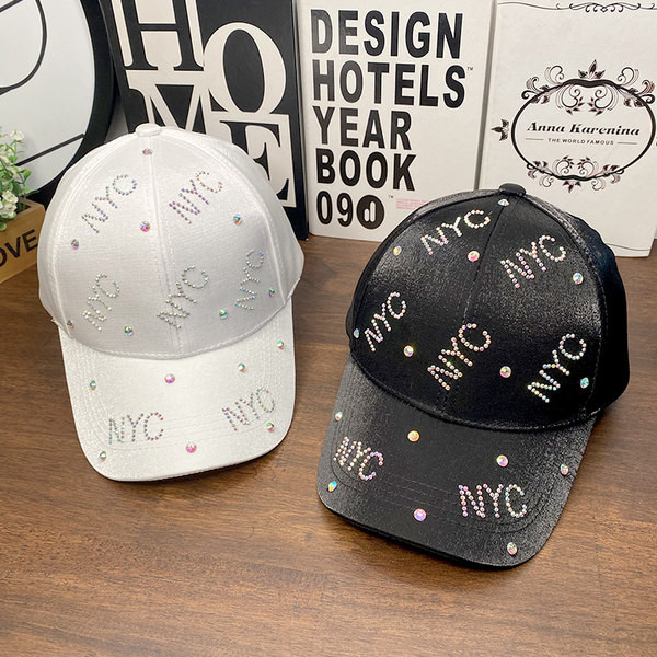 Νέο μοντέλο γυναικείο καπέλο με πέτρες - τρία χρώματα