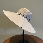 Υφασμάτινο καπέλο  με φαρδύ γείσο