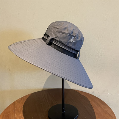 Υφασμάτινο καπέλο  με φαρδύ γείσο