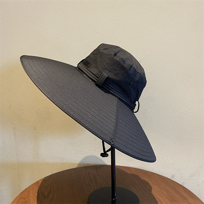 Υφασμάτινο καπέλο  με φαρδύ γείσο