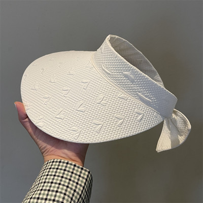 Γυναικείο καπέλο ηλίου - με κορδέλα