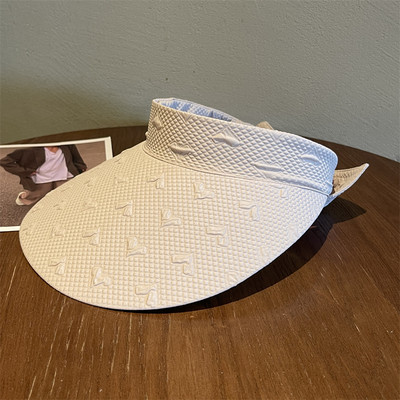 Γυναικείο καπέλο ηλίου - με κορδέλα