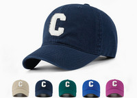 Vyriška beisbolo kepurė su smaigaliu ir siuvinėjimu