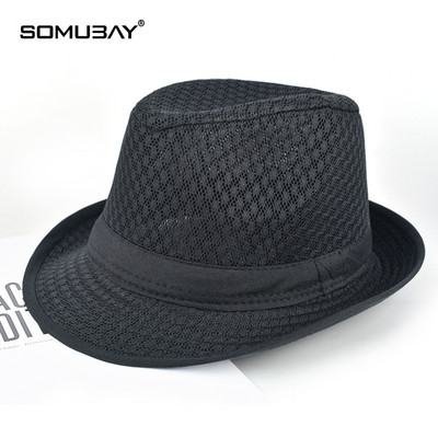 Мъжка шапка - сламена