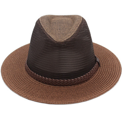 Мъжка шапка - сламена