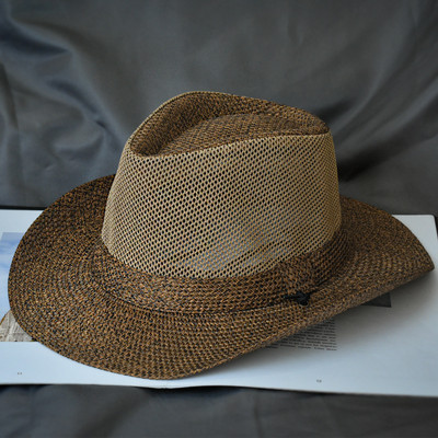 Мъжка шапка -  с голяма периферия