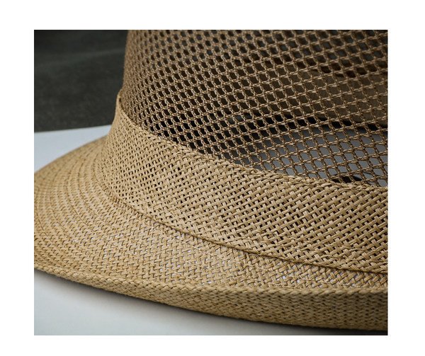 Мъжка лятна шапка - сламена