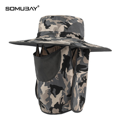 Vyriška kepurė – su dideliu krašteliu, dengiančiu veidą