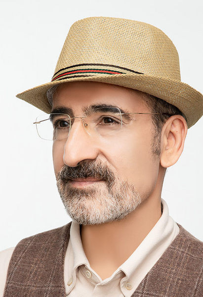 Мъжка сламена шапка - подходяща за риболов