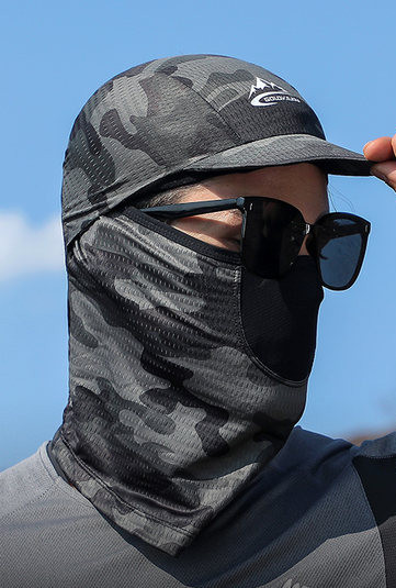 Мъжка шапка - с лицева маска за цялото лице