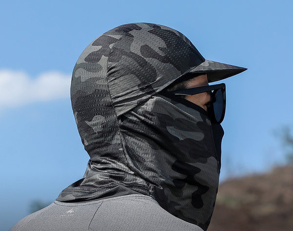 Мъжка шапка - с лицева маска за цялото лице