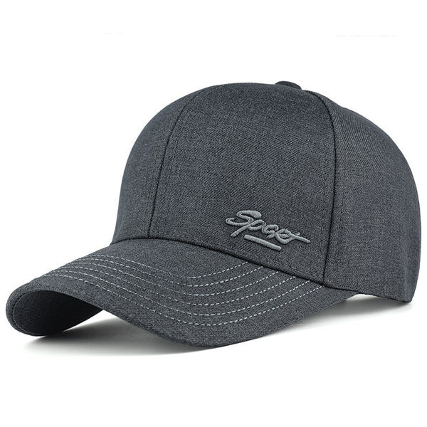 Текстилна бейзболна шапка с козирка 