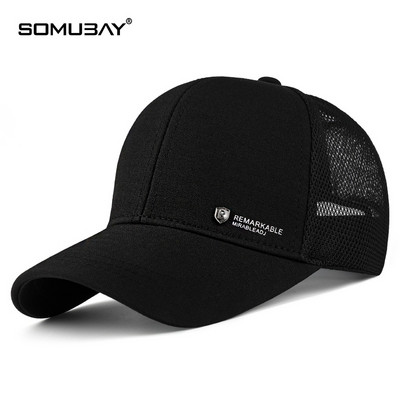 Textil baseball sapka hálós résszel
