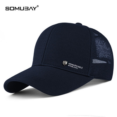 Textil baseball sapka hálós résszel