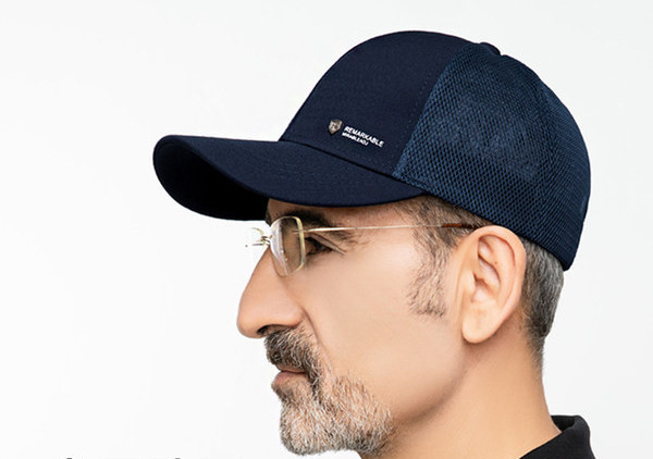 Текстилна бейзболна шапка с мрежеста част